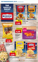 Gazetka promocyjna Lidl - GAZETKA - Gazetka - ważna od 20.10 do 20.10.2021 - strona 34 - produkty: Kurczak, Sos, Chipsy, Tortilla, Popcorn, Fa