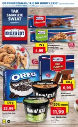 Gazetka promocyjna Lidl - GAZETKA - Gazetka - ważna od 20.10 do 20.10.2021 - strona 36 - produkty: Ciastka, Lody, Oreo, Brownie