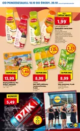 Gazetka promocyjna Lidl - GAZETKA - Gazetka - ważna od 20.10 do 20.10.2021 - strona 39 - produkty: Sok, Por, Mus, Napój energetyczny, Ananas, Fortuna, Tymbark, Smoothie, Mango, Napój, Psi Patrol, Fa