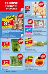 Gazetka promocyjna Auchan - JAK PRAGNĘ LATA Supermarket - Gazetka - ważna od 25.06 do 25.06.2025 - strona 8 - produkty: Hummus, Mus, Gra, Królewski, Sękacz, Chleb, Szpinak, Fa
