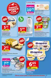 Gazetka promocyjna Auchan - JAK PRAGNĘ LATA Supermarket - Gazetka - ważna od 25.06 do 25.06.2025 - strona 9 - produkty: Sos, Ser, AEG, Zott, Brie, Kawa, Serek, Camembert, Danio, Ser pleśniowy, Masło, Mleko