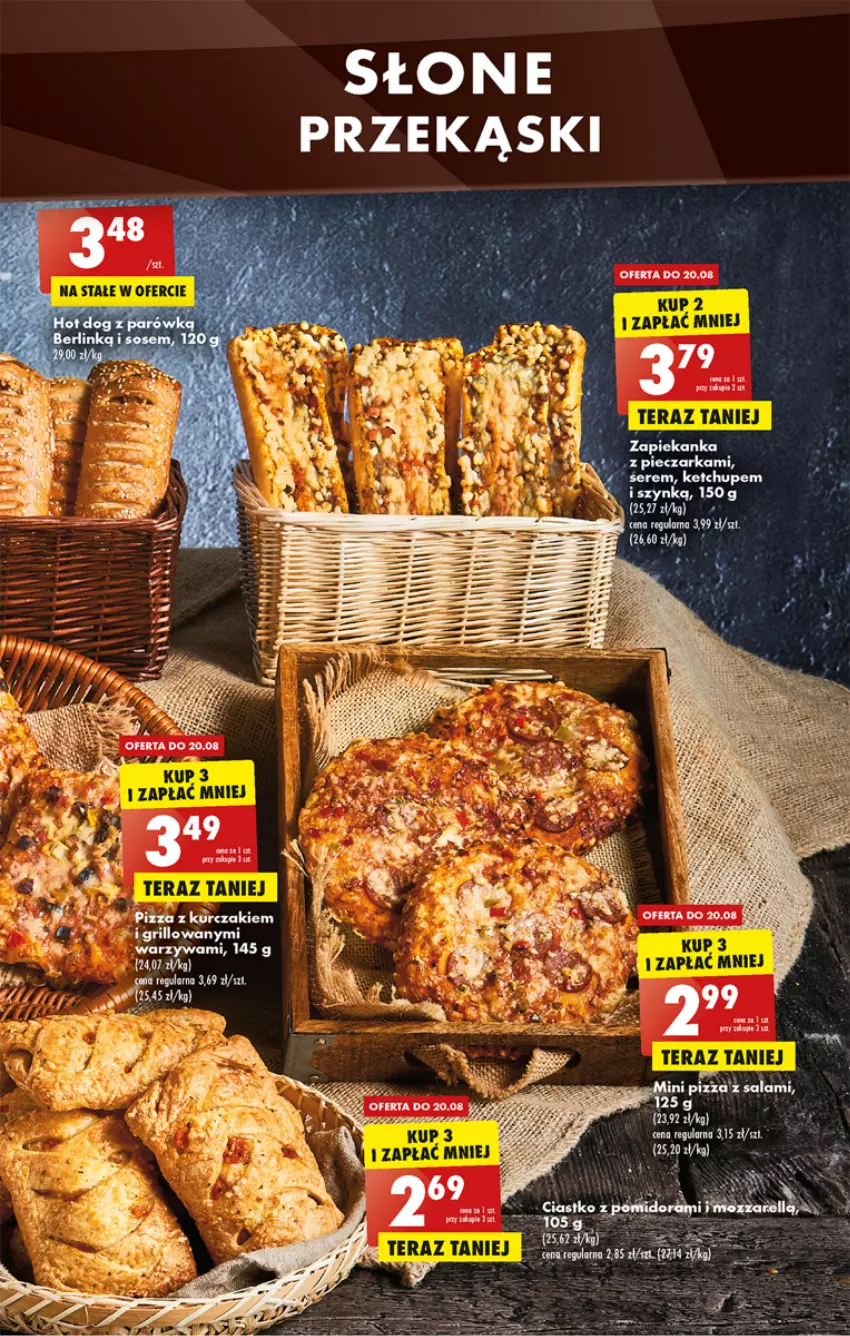 Gazetka promocyjna Biedronka - W tym tygodniu - ważna 18.08 do 24.08.2022 - strona 25 - produkty: Pizza, Salami, Warzywa