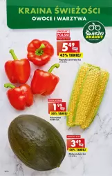 Gazetka promocyjna Biedronka - W tym tygodniu - Gazetka - ważna od 24.08 do 24.08.2022 - strona 14 - produkty: Warzywa, Papryka czerwona, Papryka, Owoce, Kukurydza