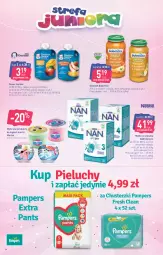 Gazetka promocyjna Stokrotka - Supermarket - Gazetka - ważna od 16.11 do 16.11.2022 - strona 14 - produkty: Ser, Mleko w proszku, Gerber, Pampers, Pieluchy, BoboVita, NAN Optipro, Chusteczki, Deser, Mleko