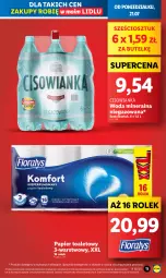 Gazetka promocyjna Lidl - GAZETKA - Gazetka - ważna od 23.07 do 23.07.2025 - strona 11 - produkty: Papier, Papier toaletowy, Woda mineralna, Woda, Cisowianka