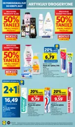 Gazetka promocyjna Lidl - GAZETKA - Gazetka - ważna od 23.07 do 23.07.2025 - strona 54 - produkty: Gra, Aquafresh, Pasta do zębów, Dove, Lacalut, Elmex, Blend-a-Med