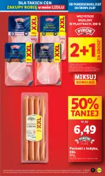 Gazetka promocyjna Lidl - GAZETKA - Gazetka - ważna od 23.07 do 23.07.2025 - strona 7 - produkty: Parówki, Parówki z indyka