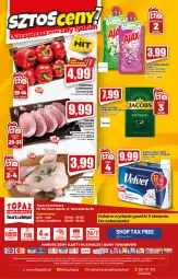 Gazetka promocyjna Topaz - Gazetka - Gazetka - ważna od 04.08 do 04.08.2021 - strona 20 - produkty: Kurczak, Gra, Palmolive, Papier, Papier toaletowy, Velvet, Jacobs, Colgate, Waga, Olej, LG