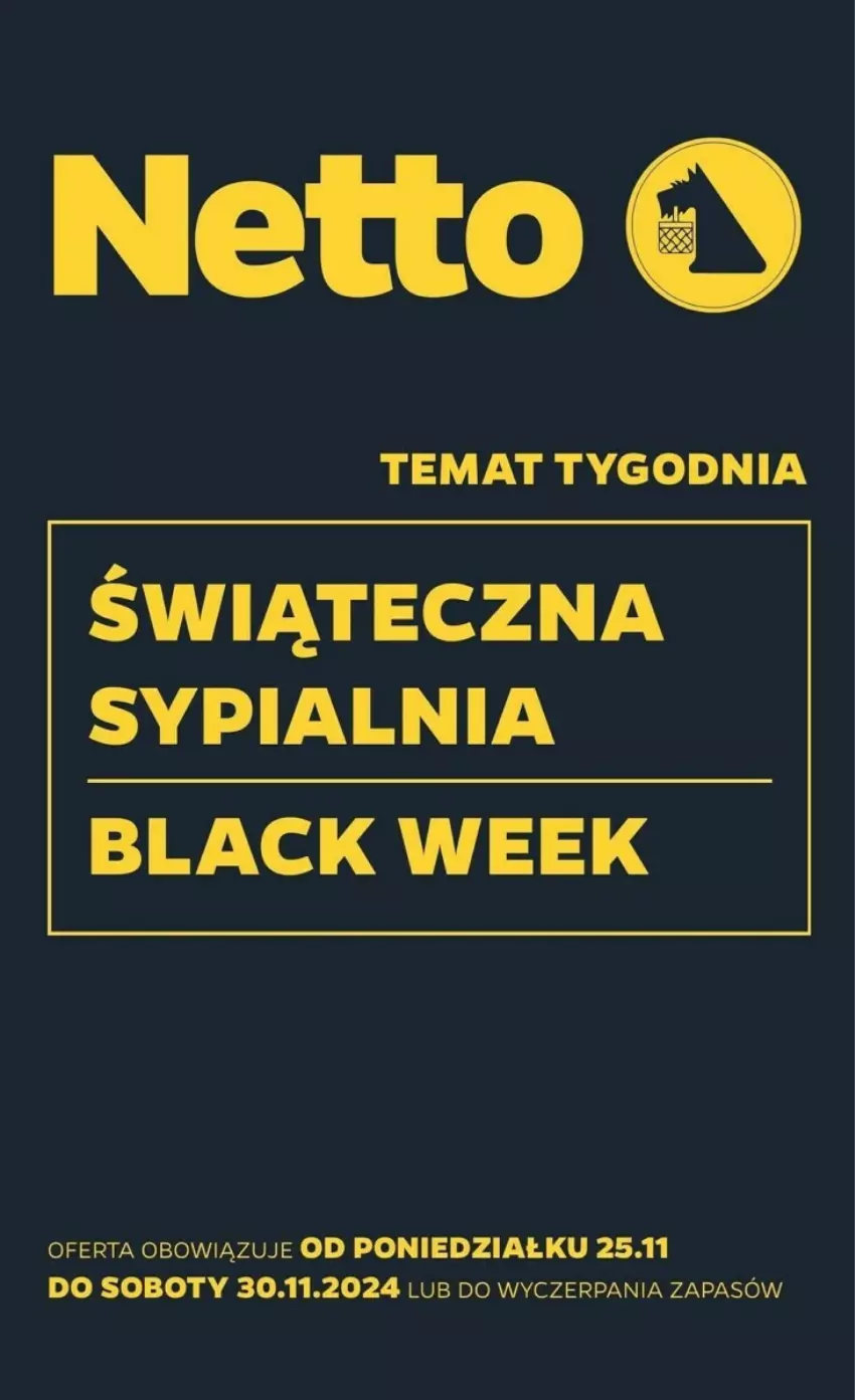 Gazetka promocyjna Netto - ważna 25.11 do 30.11.2024 - strona 1 - produkty: Lack