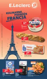 Gazetka promocyjna E Leclerc - Gazetka - ważna od 08.07 do 08.07.2024 - strona 1 - produkty: Ciastka, Kawa, Camembert, Krewetki