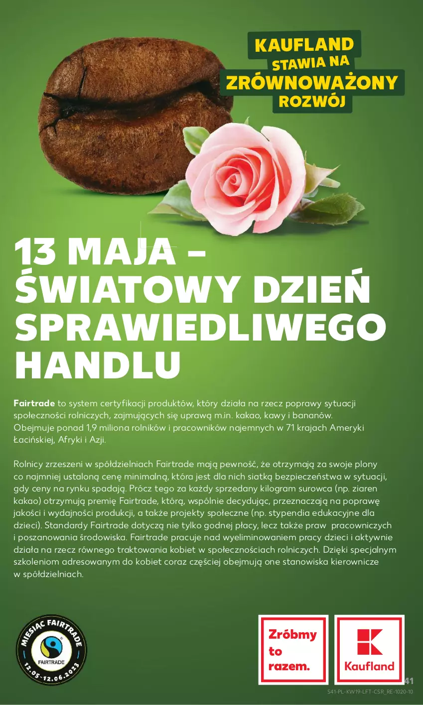 Gazetka promocyjna Kaufland - Gazetka tygodnia - ważna 11.05 do 17.05.2023 - strona 41 - produkty: Dres, Dzieci, Fa, Gra, Kakao, Lion, Piec, Rolnik