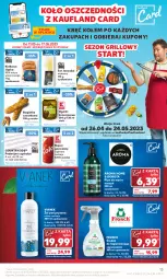 Gazetka promocyjna Kaufland - Gazetka tygodnia - Gazetka - ważna od 17.05 do 17.05.2023 - strona 13 - produkty: Frosch, Ser, Do mycia naczyń, Ogórki konserwowe, Płyn do mycia naczyń, Bagietka, Napój gazowany, Bagietka czosnkowa, Płyn do mycia, Grill, Napój, Kiełbasa, Kiełbasa śląska