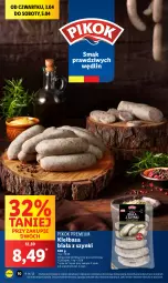 Gazetka promocyjna Lidl - GAZETKA - Gazetka - ważna od 05.04 do 05.04.2025 - strona 10 - produkty: PIKOK, Kiełbasa biała, Kiełbasa