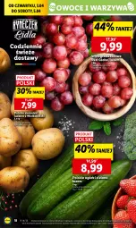 Gazetka promocyjna Lidl - GAZETKA - Gazetka - ważna od 05.04 do 05.04.2025 - strona 20 - produkty: Warzywa, Ziemniaki, Winogrona, Owoce, Wino