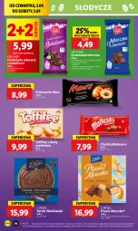 Gazetka promocyjna Lidl - GAZETKA - Gazetka - ważna od 05.04 do 05.04.2025 - strona 38 - produkty: Ciastka, Ser, Gra, Croissant, Czekolada mleczna, Mleczko, Czekolada, Mars, Ptasie mleczko, Toffifee, E. Wedel