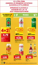 Gazetka promocyjna Lidl - GAZETKA - Gazetka - ważna od 05.04 do 05.04.2025 - strona 44 - produkty: Piwo, Ser, Gra, Kasztelan, Heineken, Perła, Fortuna, Carlsberg