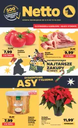 Gazetka promocyjna Netto - Gazetka spożywcza - Gazetka - ważna od 12.12 do 12.12.2021 - strona 1 - produkty: Gwiazda, Boczek, Przysmaki, Pomidor malinowy, Boczek wieprzowy