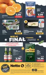 Gazetka promocyjna Netto - Gazetka spożywcza - Gazetka - ważna od 12.12 do 12.12.2021 - strona 20 - produkty: Piwa, Piwo, Piec, Polędwica, Ser, Por, Gra, Pstrąg tęczowy, Kawa mielona, Kawa, Jacobs Krönung, Morliny, Pstrąg, Dorsz, Jacobs, Kiełbasa, Kiełbasa śląska