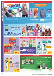 Gazetka promocyjna Carrefour - Gazetka Carrefour - Gazetka - ważna od 04.09 do 04.09.2021 - strona 20 - produkty: Cif, Ajax, Spray do czyszczenia, Tablet, Mleczko, Somat, Sanytol, Zmywarki, Sprzątanie, Tabletki do zmywarki