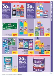 Gazetka promocyjna Carrefour - Gazetka Carrefour - Gazetka - ważna od 04.09 do 04.09.2021 - strona 21 - produkty: Chusteczki do czyszczenia, Domestos, Gin, Papier, Kret, Papier toaletowy, Velvet, Duck, Ręcznik, Presto, Chusteczki, Płyn do wc, Foxy, Pronto, Sprzątanie