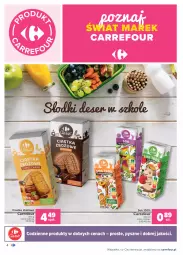 Gazetka promocyjna Carrefour - Gazetka Carrefour - Gazetka - ważna od 04.09 do 04.09.2021 - strona 4 - produkty: Ciastka, Sok, Ser, Deser