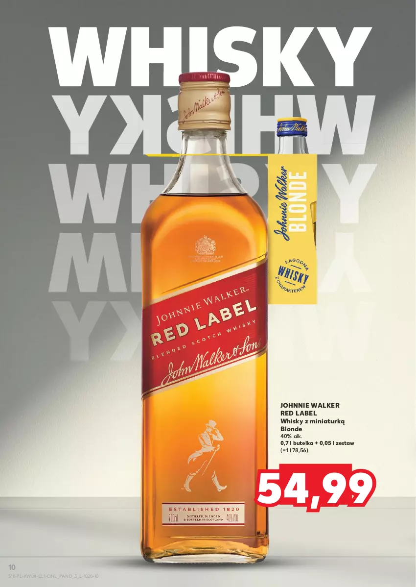 Gazetka promocyjna Kaufland - Barek Kauflandu - ważna 23.01 do 05.02.2025 - strona 10 - produkty: Johnnie Walker, Whisky