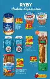 Gazetka promocyjna Biedronka - Gazetka - ważna od 01.02 do 01.02.2022 - strona 23 - produkty: Płaty śledziowe, Pstrąg, Koreczki śledziowe, Gala, Olej, Surimi