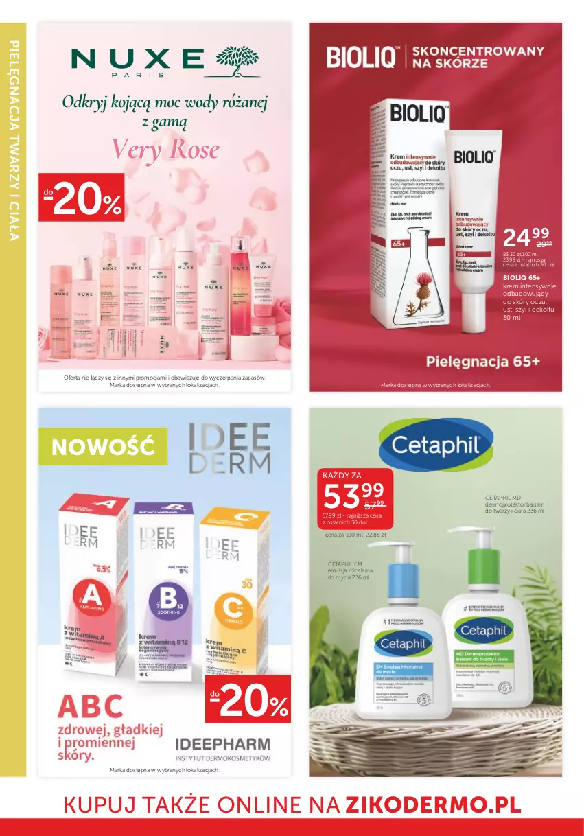 Gazetka promocyjna Ziko - Gazetka Ziko Dermo - ważna 08.08 do 21.08.2024 - strona 10 - produkty: Cetaphil, Emulsja, Mop