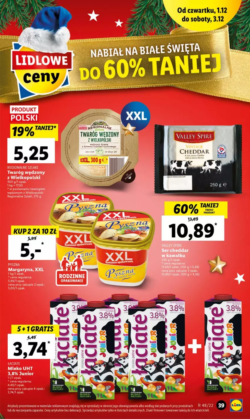 Gazetka promocyjna Lidl - GAZETKA - ważna 01.12 do 03.12.2022 - strona 39 - produkty: Gra, Twaróg