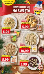 Gazetka promocyjna Lidl - GAZETKA - Gazetka - ważna od 03.12 do 03.12.2022 - strona 42 - produkty: Sałatka, Pierogi, Dega, Sałatka warzywna, Sałat, Kapustą