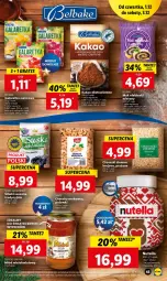 Gazetka promocyjna Lidl - GAZETKA - Gazetka - ważna od 03.12 do 03.12.2022 - strona 45 - produkty: Nutella, Por, Orzeszki, Miód, Galaretka, Orzeszki ziemne, Gala, Kakao