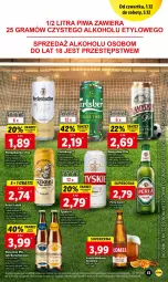 Gazetka promocyjna Lidl - GAZETKA - Gazetka - ważna od 03.12 do 03.12.2022 - strona 51 - produkty: Piwa, Por, NBA, Gra, Namysłów, Tyskie, Perła, Carlsberg, Fa