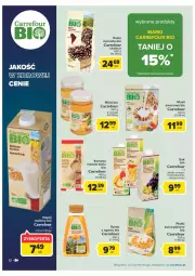 Gazetka promocyjna Carrefour - Gazetka Produkty Carrefour w mądrej cenie - Gazetka - ważna od 11.06 do 11.06.2022 - strona 10 - produkty: Sok, Ryż, Pur, Mus, Gry, BIC, Kawa ziarnista, Kawa, Miód, Syrop, Wino, Mango
