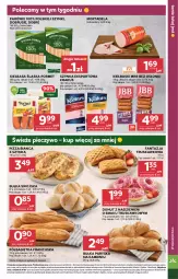 Gazetka promocyjna Stokrotka - Supermarket - Gazetka - ważna od 04.03 do 04.03.2026 - strona 9 - produkty: Piec, Krakus, Warzywa, Por, Parówki, Szynka, Optima, Bagietka, Pizza, Sport, Pieczywo, Półbagietka, Fanta, Owoce, Donut, Obrus, Kiełbasa, Bułka, Mięso, Kiełbasa śląska, Fa