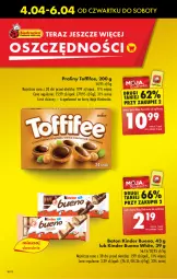 Gazetka promocyjna Biedronka - Od czwartku - Gazetka - ważna od 10.04 do 10.04.2024 - strona 10 - produkty: Kinder Bueno, Praliny, Tera, Toffifee, Baton, Kinder