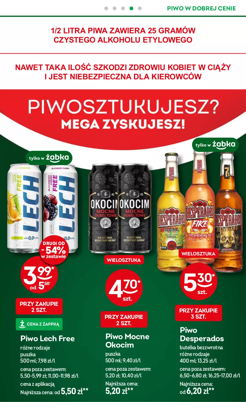 Gazetka promocyjna Żabka - ważna 23.10 do 05.11.2024 - strona 25 - produkty: Desperados, Gra, Koc, Okocim, Piec, Piwa, Piwo