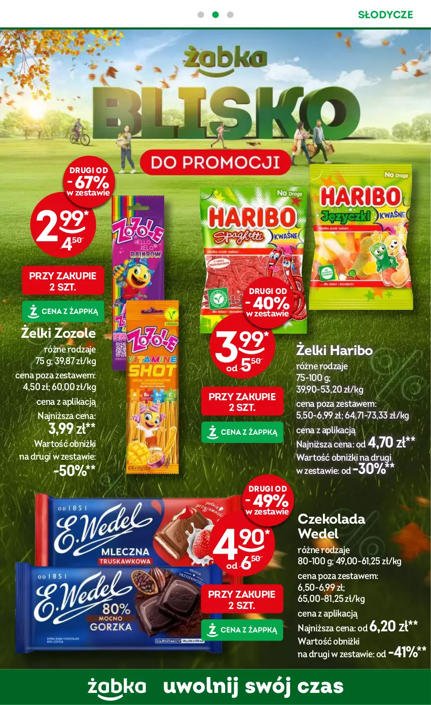 Gazetka promocyjna Żabka - ważna 23.10 do 05.11.2024 - strona 32 - produkty: Czekolada, Haribo