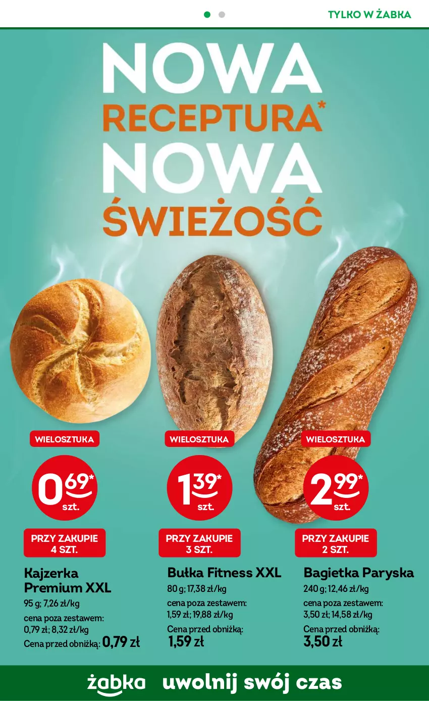 Gazetka promocyjna Żabka - ważna 23.10 do 05.11.2024 - strona 36 - produkty: Bagietka, Kajzerka