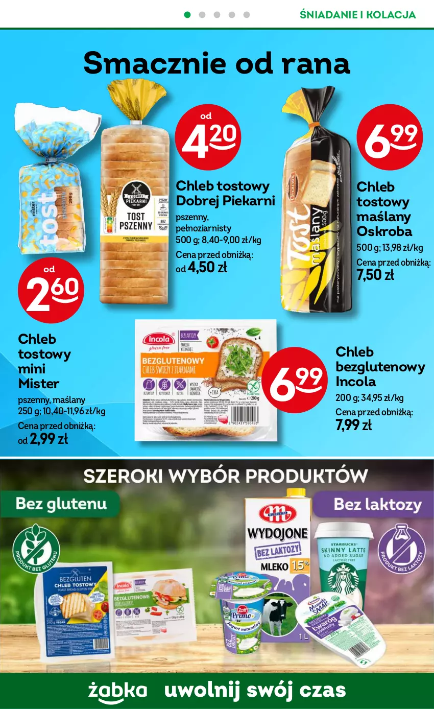 Gazetka promocyjna Żabka - ważna 23.10 do 05.11.2024 - strona 40 - produkty: Chleb, Chleb bezglutenowy, Chleb tostowy