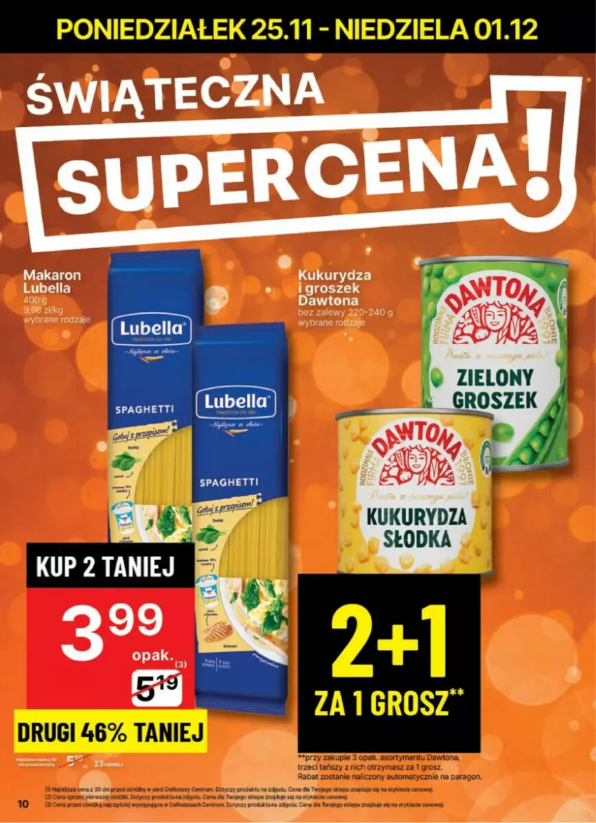 Gazetka promocyjna Delikatesy Centrum - ważna 25.11 do 01.12.2024 - strona 2 - produkty: Dawtona, Kukurydza