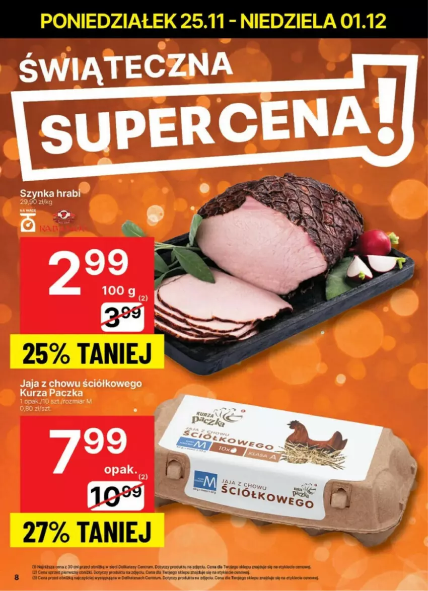 Gazetka promocyjna Delikatesy Centrum - ważna 25.11 do 01.12.2024 - strona 43 - produkty: Dell, Gry, Jaja, Rum, Ser