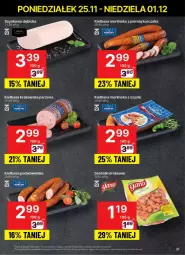 Gazetka promocyjna Delikatesy Centrum - Gazetka - ważna od 01.12 do 01.12.2024 - strona 14 - produkty: Kurczak, Rum, BIC, Kiełbasa krakowska, Kiełbasa podwawelska, Wawel, Kiełbasa