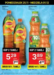 Gazetka promocyjna Delikatesy Centrum - Gazetka - ważna od 01.12 do 01.12.2024 - strona 28 - produkty: Sok, Rum, Lipton, Acana, Kubuś, Napój