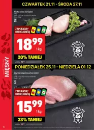 Gazetka promocyjna Delikatesy Centrum - Gazetka - ważna od 01.12 do 01.12.2024 - strona 8 - produkty: Kurczak, Rum, Filet z piersi kurczaka, Szynka wieprzowa, Szynka, Fa