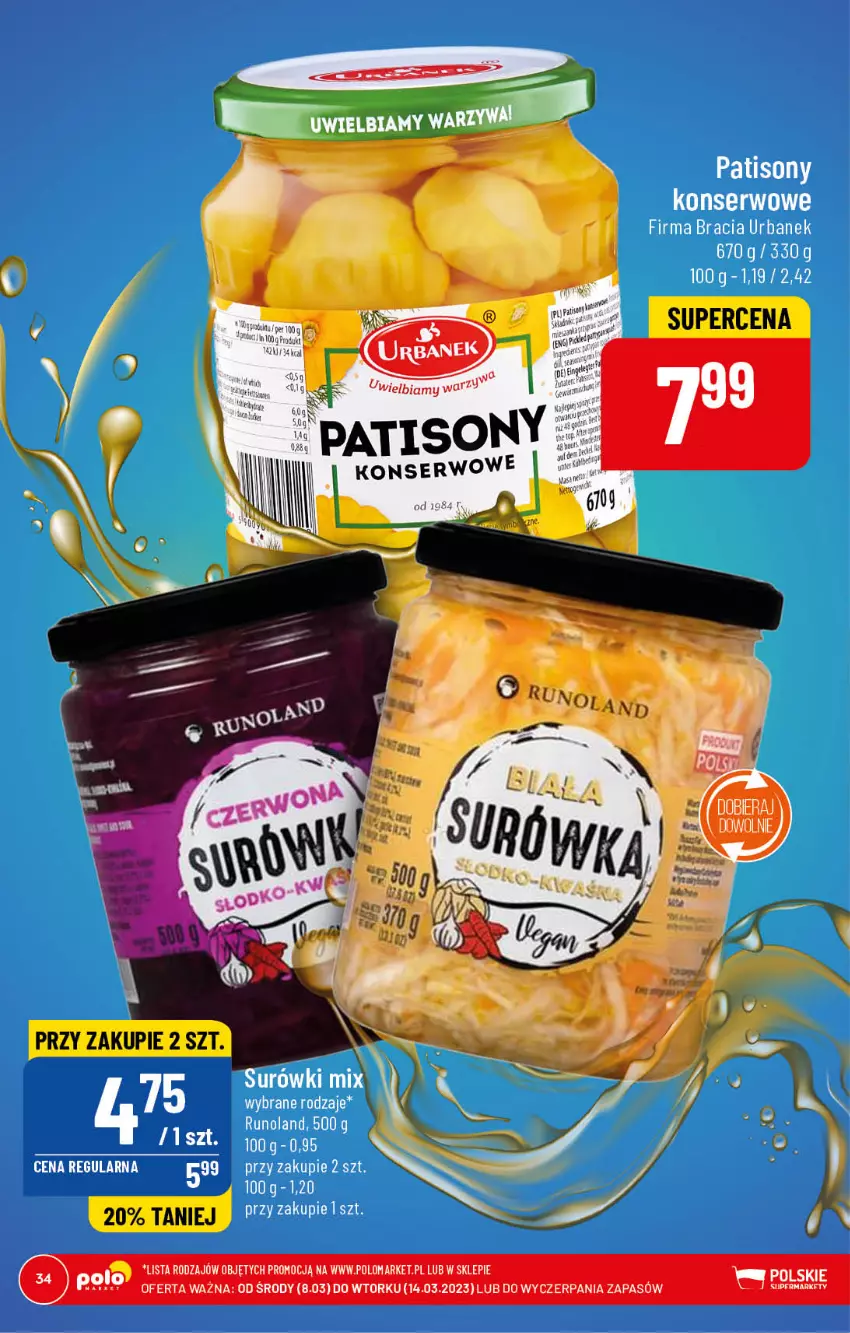 Gazetka promocyjna PoloMarket - Gazetka pomocyjna - ważna 08.03 do 14.03.2023 - strona 34 - produkty: Fa, Fanta, Ser