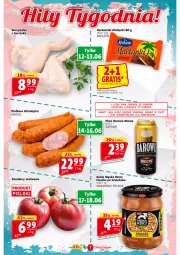 Gazetka promocyjna Prim Market - Gazetka - ważna od 18.06 do 18.06.2025 - strona 7 - produkty: Piwa, Piwo, Piec, Kurczak, Makaron, Por, Gra, Pekpol, Herbatniki, Kiełbasa, Pomidory, Fa