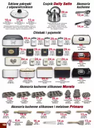 Gazetka promocyjna Bodzio - Gazetka - ważna od 31.03 do 31.03.2022 - strona 108 - produkty: Chochelka, Pokrywka szklana, Ser, Por, Cukier, Chlebak, Czajnik, Sati, Trzepaczka, Pojemnik, Uchwyty, Otwieracz, Wałek, LANA, Szczypce, Prima, Cedzak, Chleb, Pokrywa, Fa