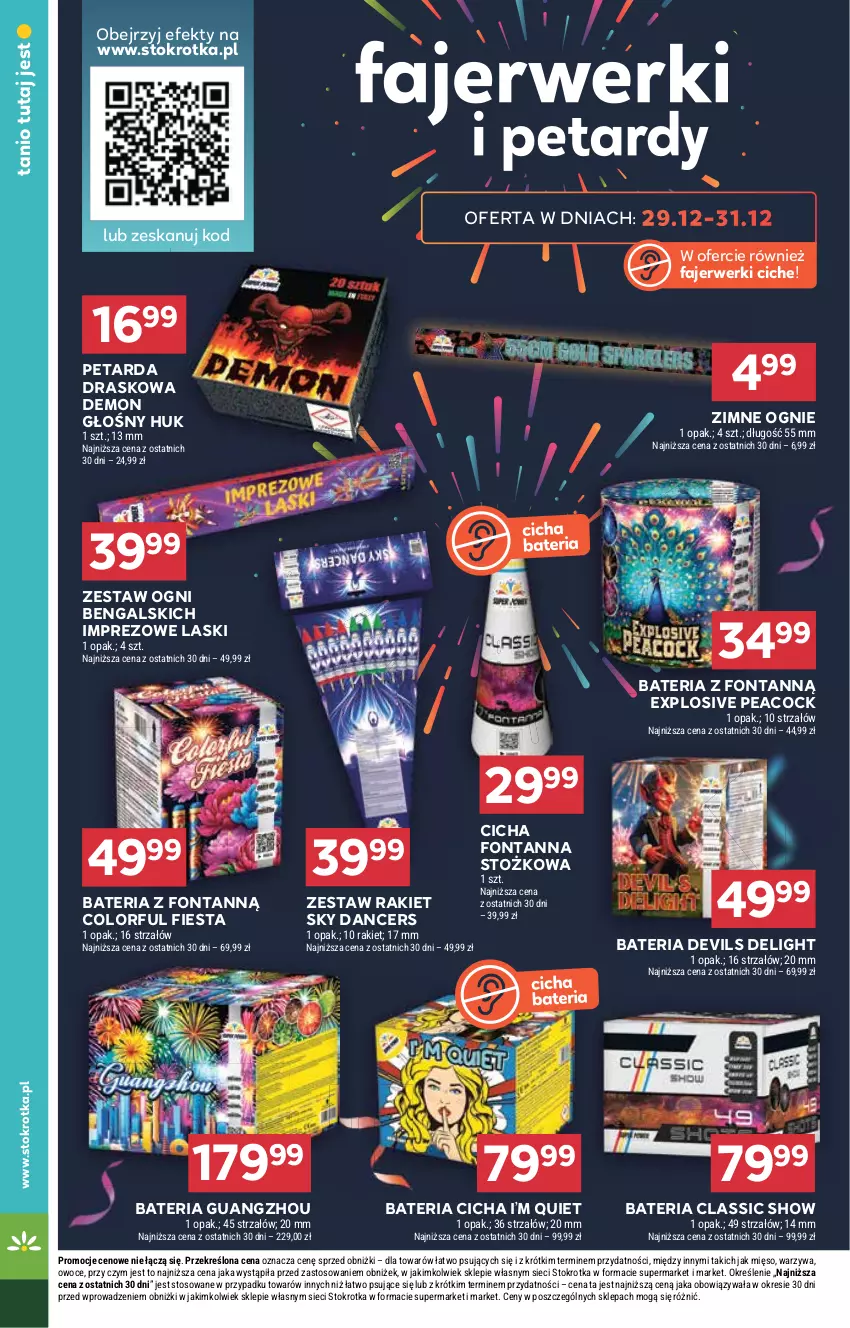Gazetka promocyjna Stokrotka - Market - ważna 29.12.2025 do 07.01.2026 - strona 18 - produkty: Bateria, Fa, Mięso, Owoce, Strzałów, Warzywa
