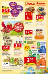Gazetka promocyjna Auchan - 30 Lat Supermarket - Gazetka - ważna od 25.03 do 25.03.2026 - strona 5 - produkty: Piernik, Twaróg, Smakija, Croissant, Ozdoba, Krajanka śledziowa, Krewetki, Fanta, Finuu, Mleko, Fa