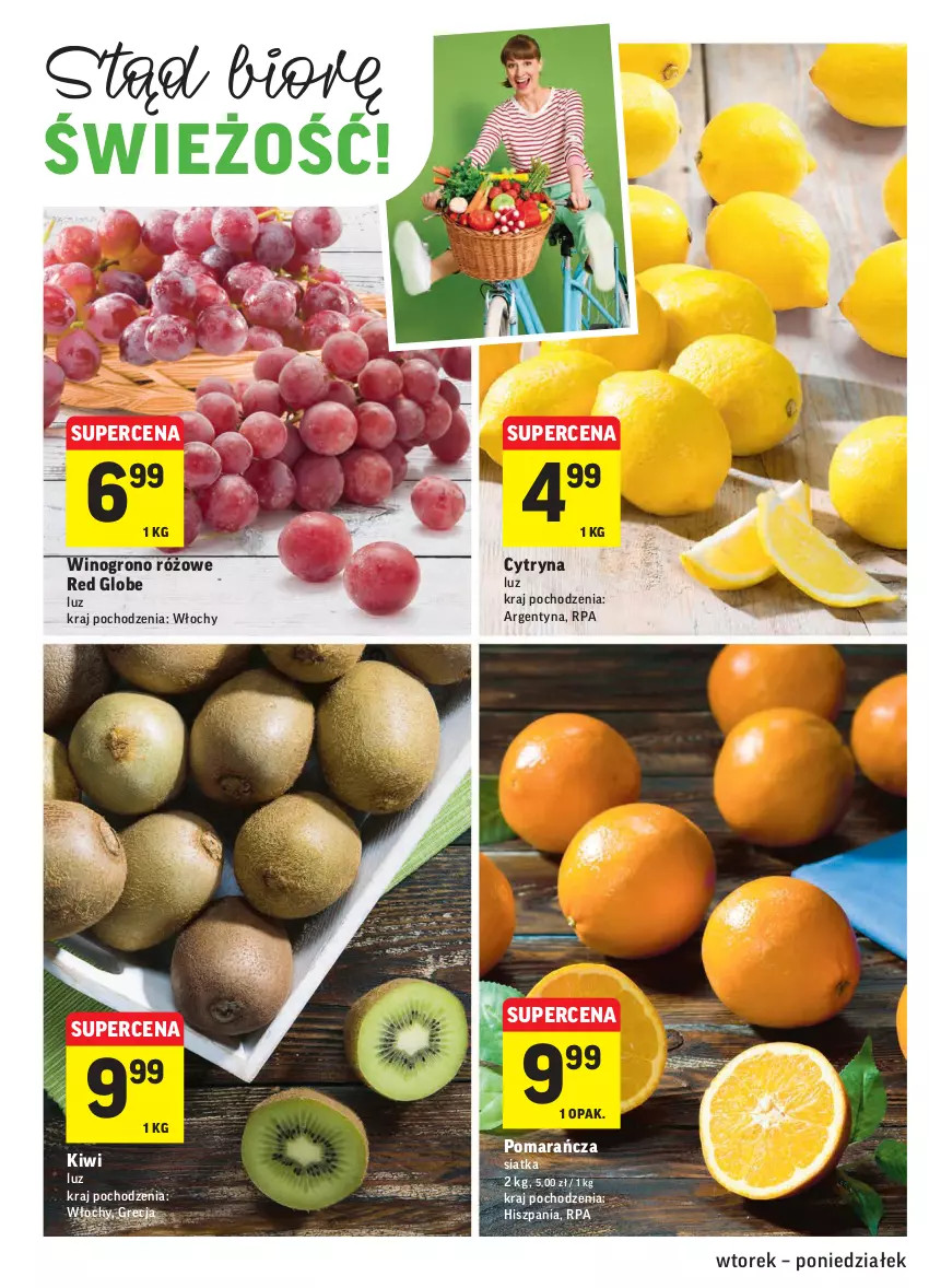 Gazetka promocyjna Intermarche - Gazetka promocyjna - ważna 09.11 do 15.11.2021 - strona 10 - produkty: Kiwi, Siatka, Wino